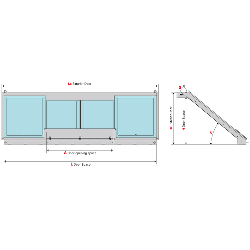 Four wings door 2149.15